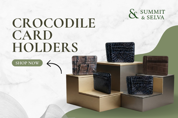 Crocodile Card Holders