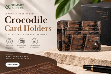 Minimal Carry, Maximum Style: Why Crocodile Card Holders Are Worth It