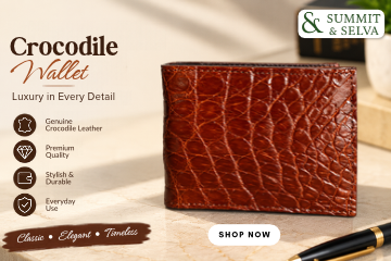 How Crocodile Wallet Combine Style, Strength, and Luxury?
