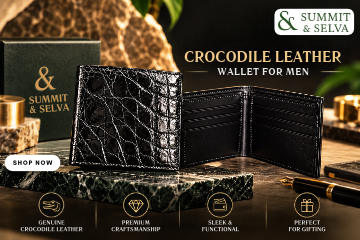 Crocodile Leather Wallet for Men: What Makes It Special?