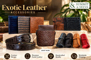How Exotic Leather Accessories Combine Luxury and Function?