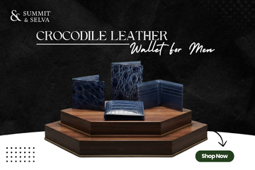 Crocodile Leather Wallet for Men