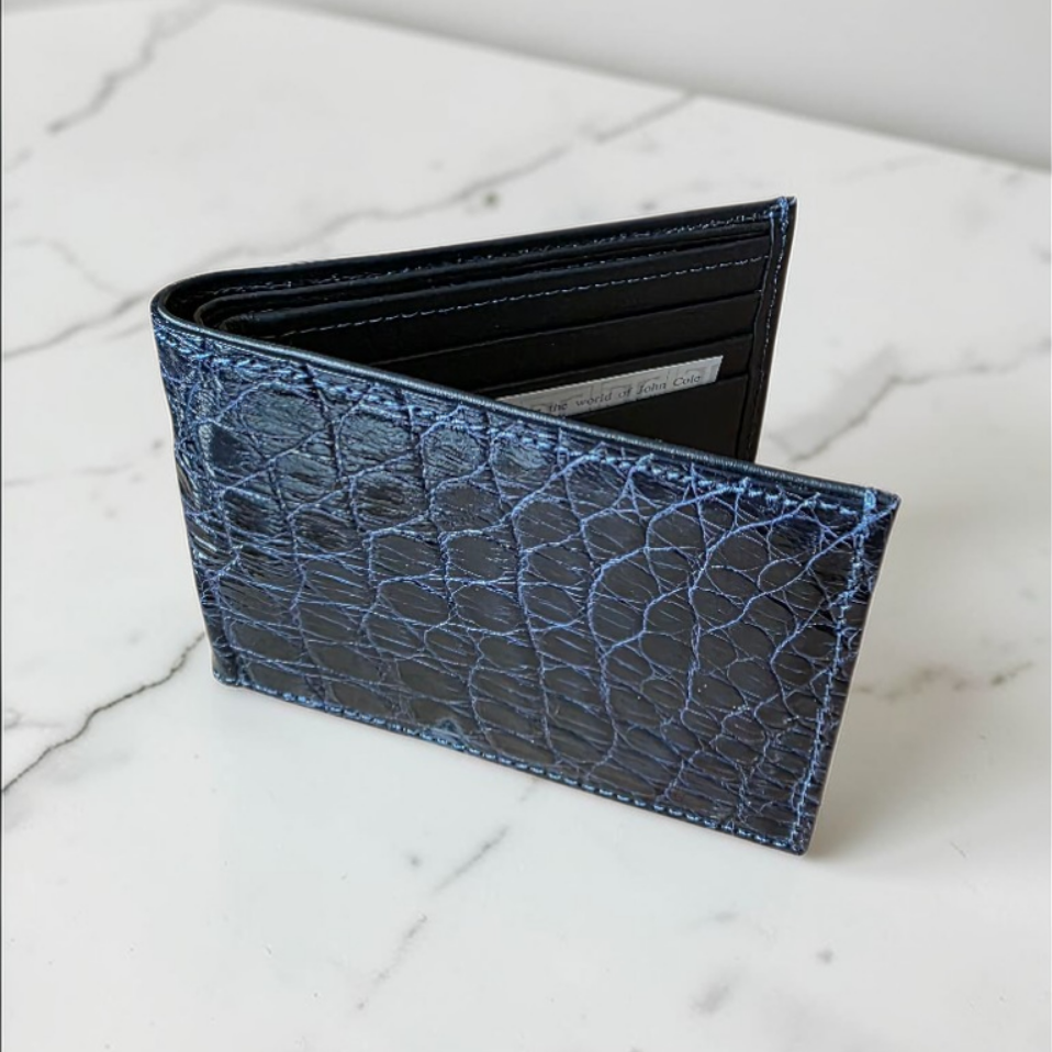 blue wallets
