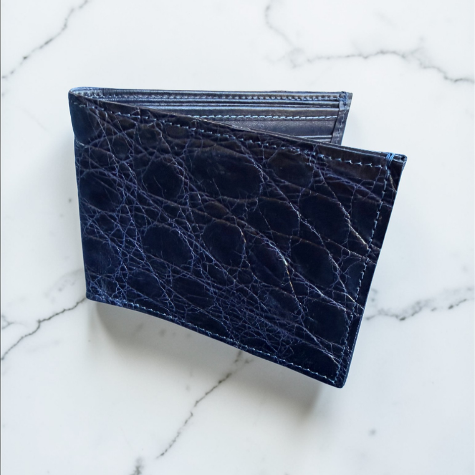 blue wallets