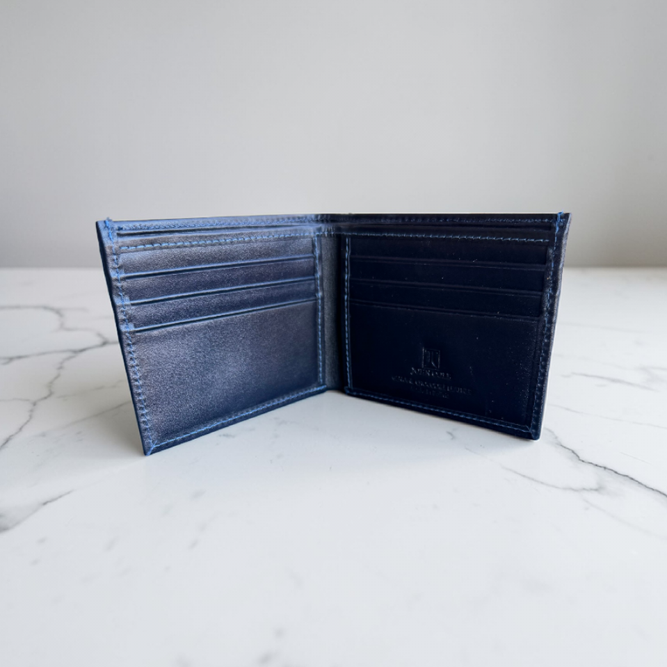 blue wallets