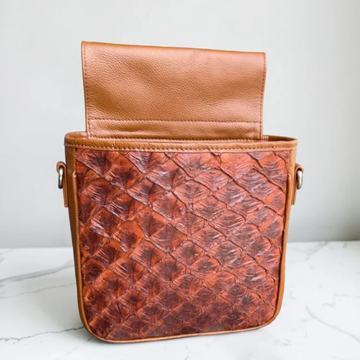 Champaign Paiche Shell Pouch
