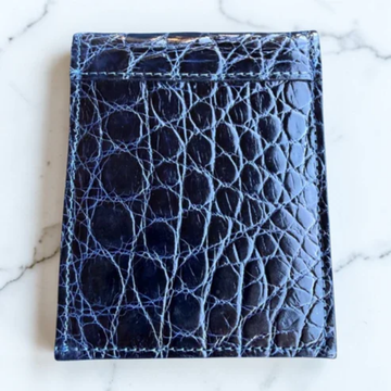Crocodile Wallet Blue 