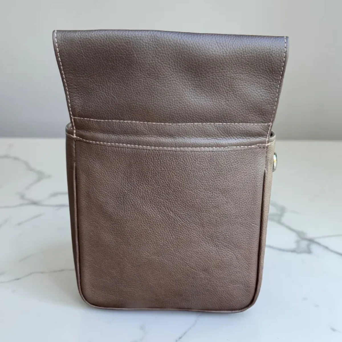 Dark Brown Paiche Shotgun Shell Pouch